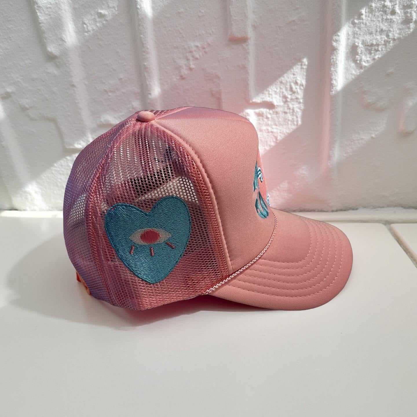 Pink/Blue/White Trucker Hat