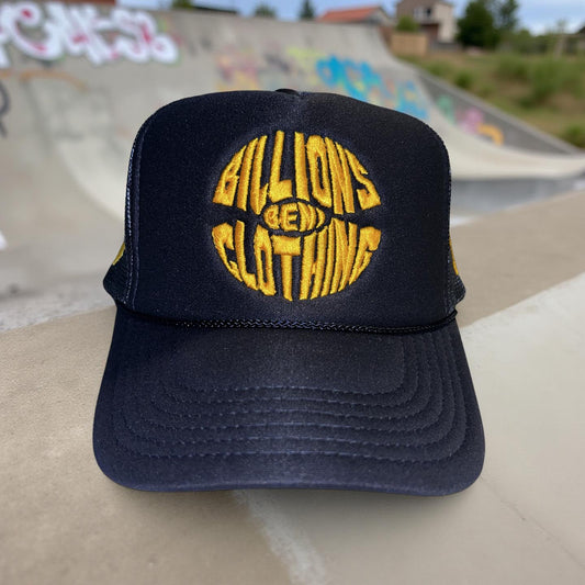 Navy/Yellow Trucker Hat