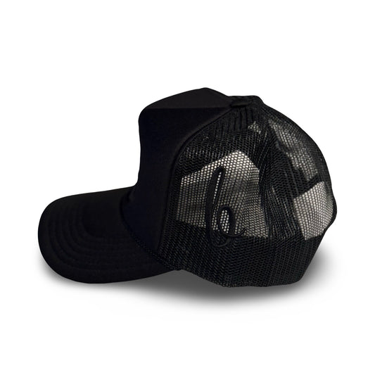 Blackout Mesh Trucker