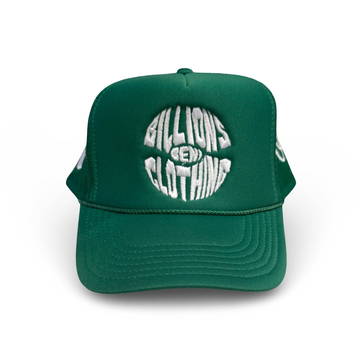 Green Mesh Trucker