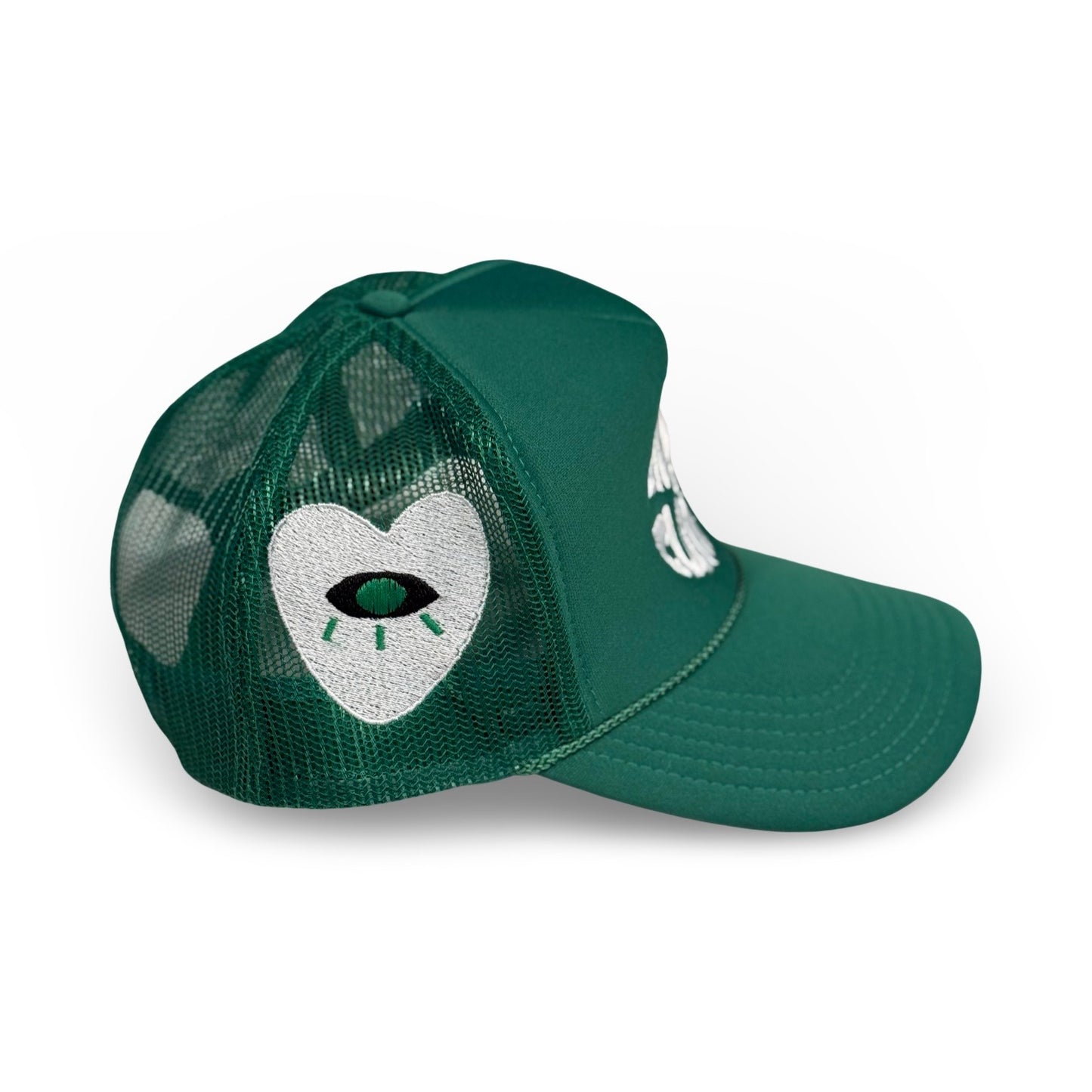 Green Mesh Trucker