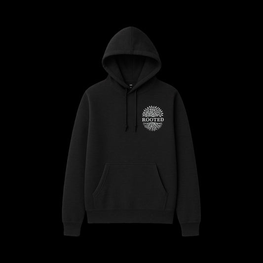 Black/White Legacy Rooted Hoodie