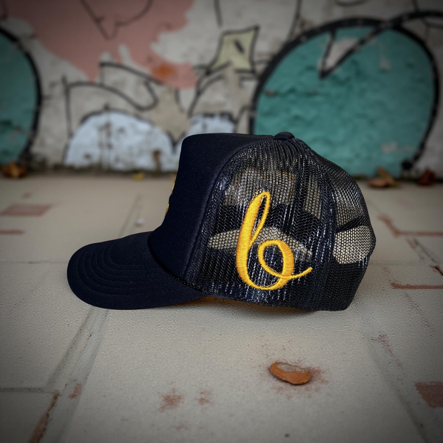 Navy/Yellow Trucker Hat