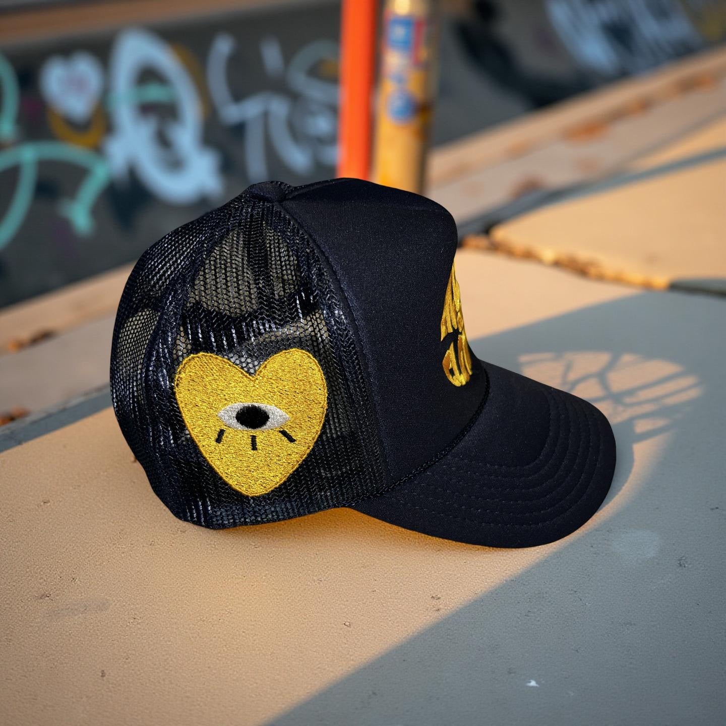Navy/Yellow Trucker Hat