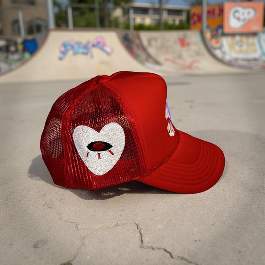 Red/White Trucker Hat