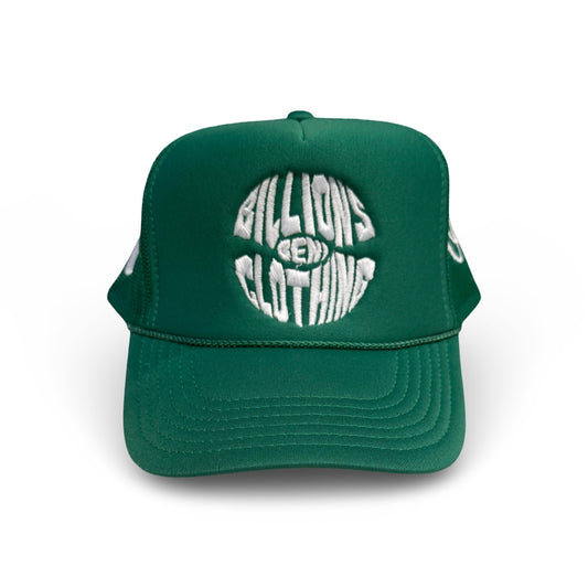 Green Mesh Trucker