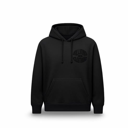 Black/Black Mission Statement Hoodie