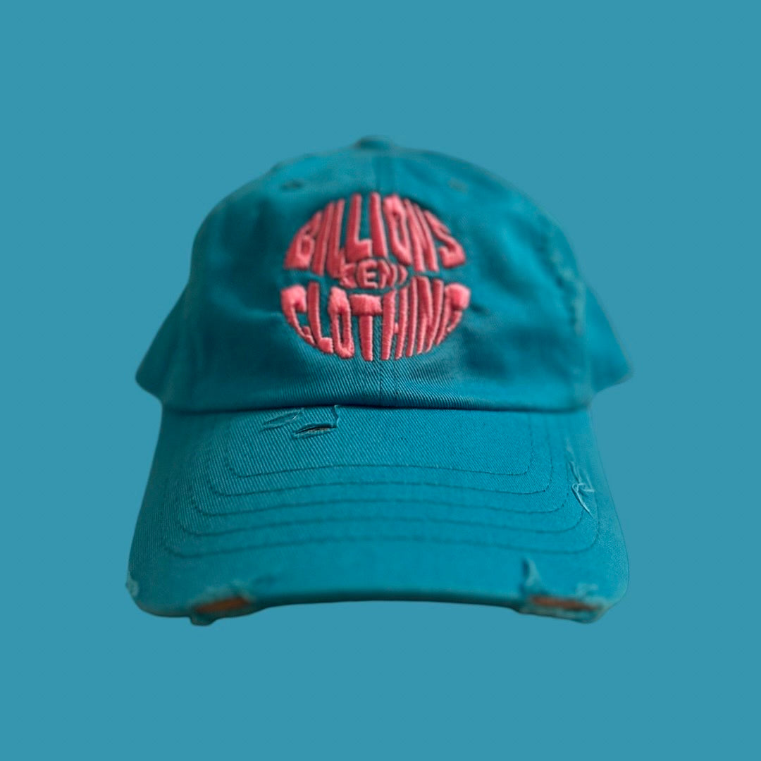 LIMITED EDITION!!  Blue/Pink BeniBillionsClothing Dad Hat