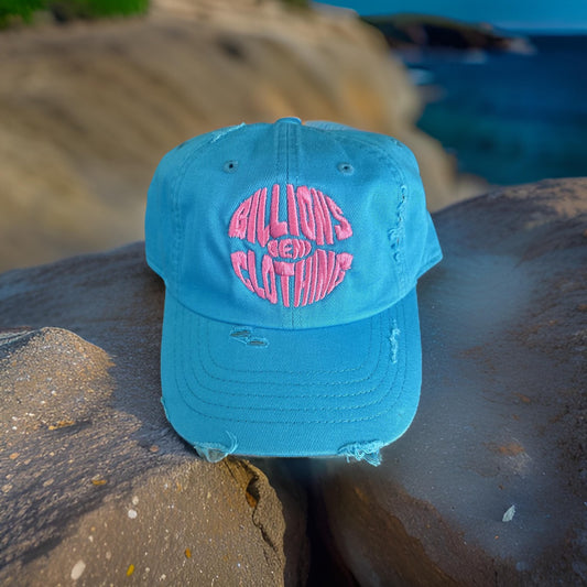 LIMITED EDITION!!  Blue/Pink BeniBillionsClothing Dad Hat