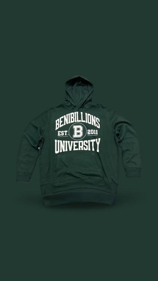 Green/Off-White University Hoodie