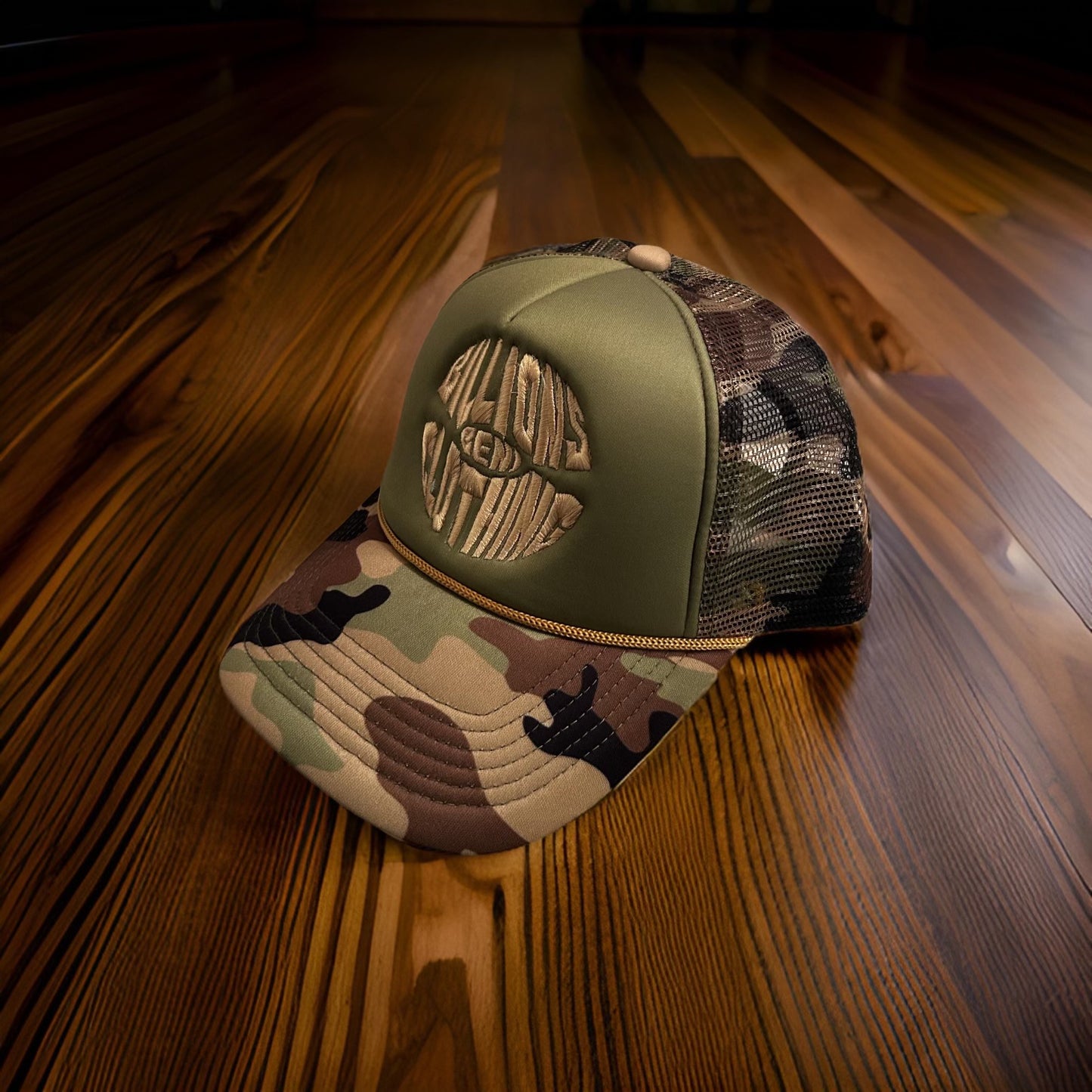 LIMITED EDITION! Green Camo Trucker Hat